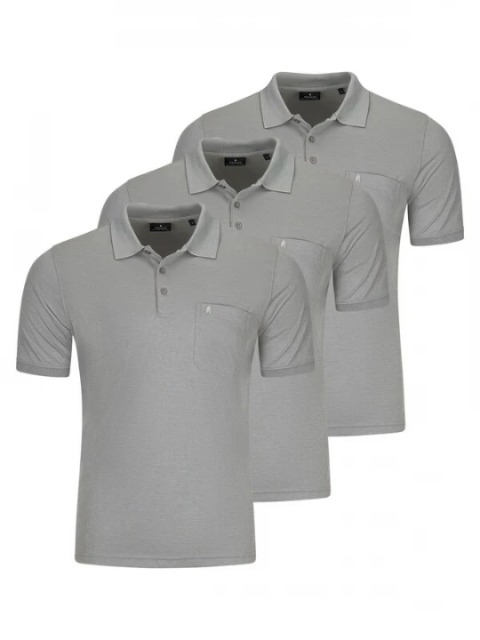 Foto van product Ragman Shirt 'Basic' grijs