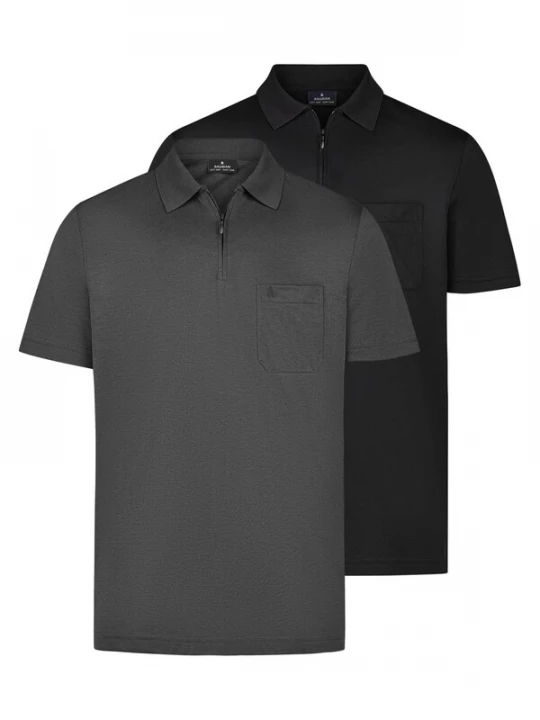 Foto van product Ragman Shirt 'Basic' grijs gemêleerd
