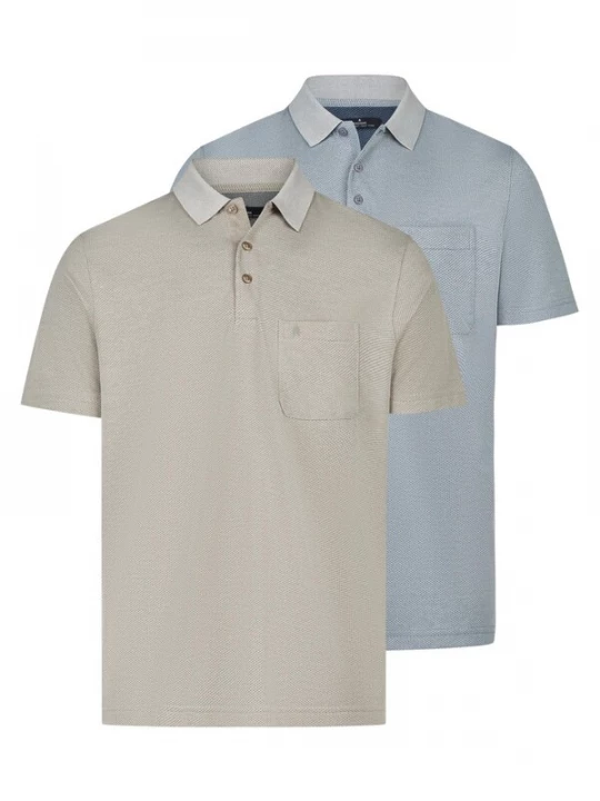 Foto van product Ragman Shirt 'Basic' hemelsblauw