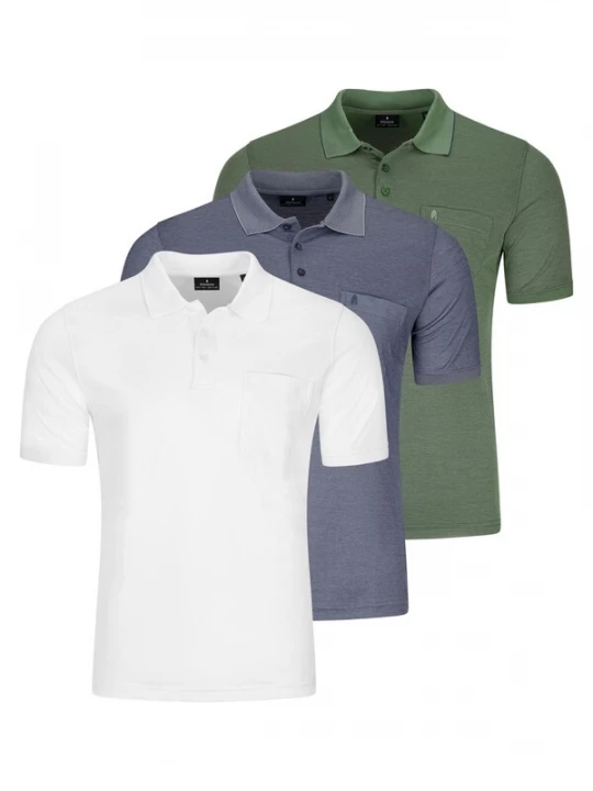 Foto van product Ragman Shirt 'Basic' hemelsblauw