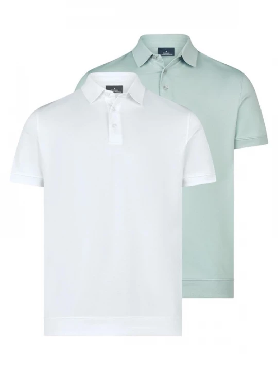 Foto van product Ragman Shirt 'Basic' jade groen