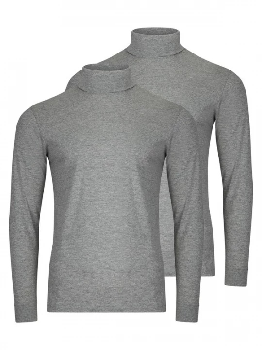 Foto van product Ragman Shirt 'Basic' lichtgrijs