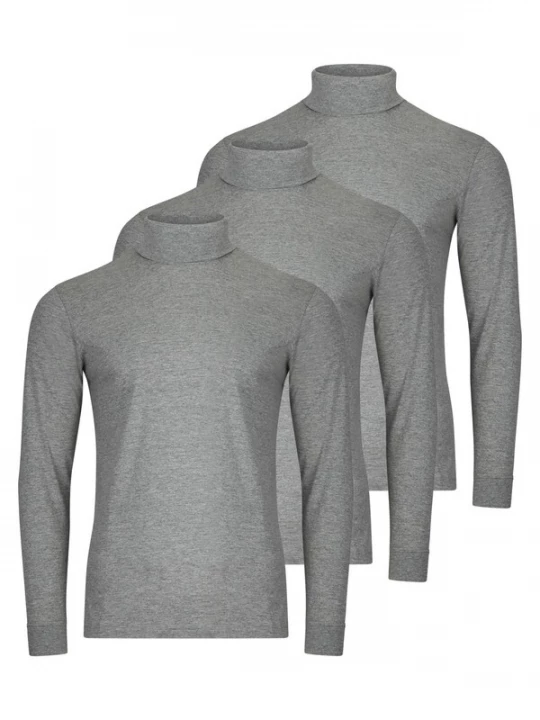 Foto van product Ragman Shirt 'Basic' lichtgrijs