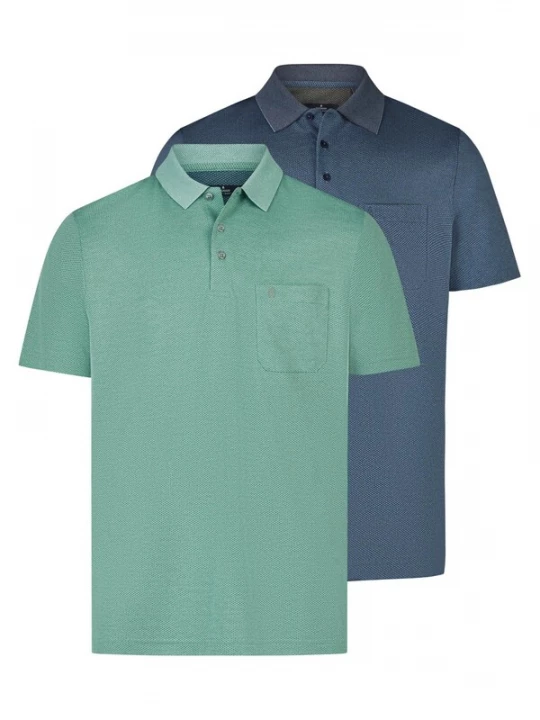 Foto van product Ragman Shirt 'Basic' pastelgroen