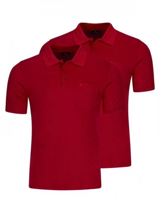 Foto van product Ragman Shirt 'Basic' rood