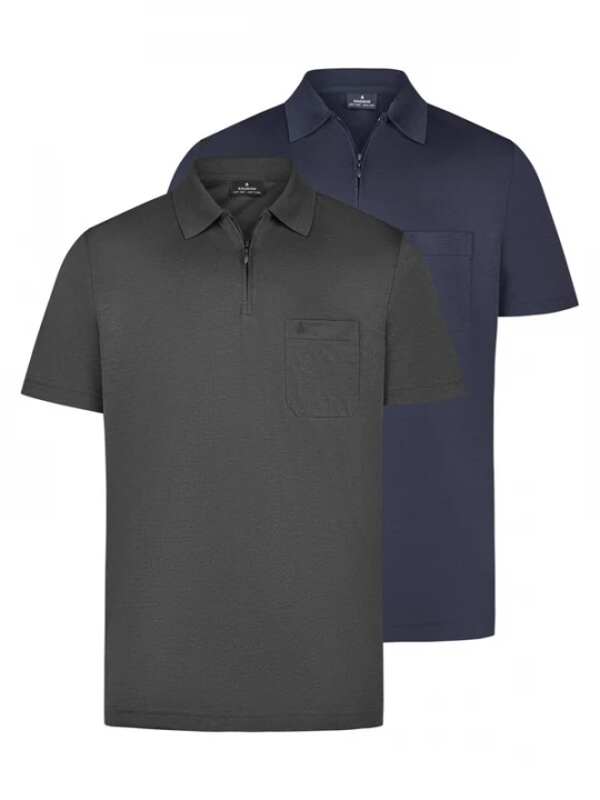 Foto van product Ragman Shirt 'Basic' rookgrijs