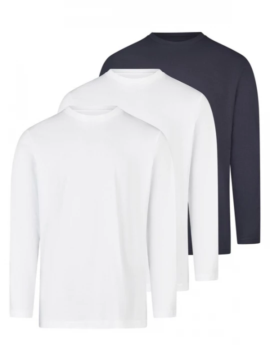 Foto van product Ragman Shirt 'Basic' zilvergrijs