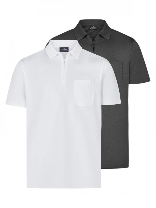 Foto van product Ragman Shirt 'Basic' zilvergrijs