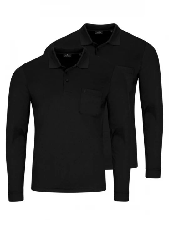 Foto van product Ragman Shirt 'Basic' zwart