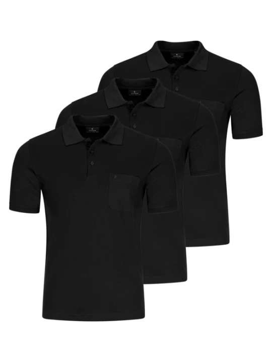Foto van product Ragman Shirt 'Basic' zwart