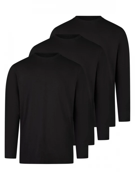 Foto van product Ragman Shirt 'Basic' zwart