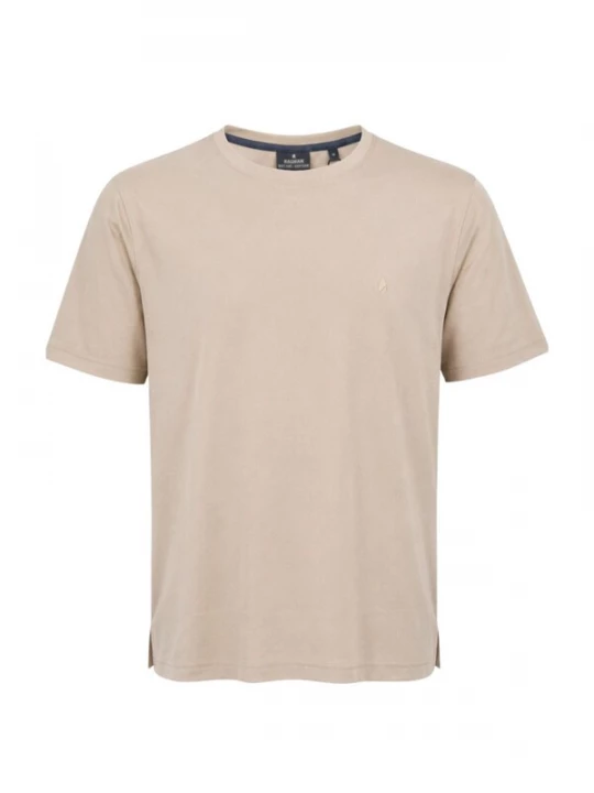 Foto van product Ragman Shirt 'ROUND NECK SOLID' beige