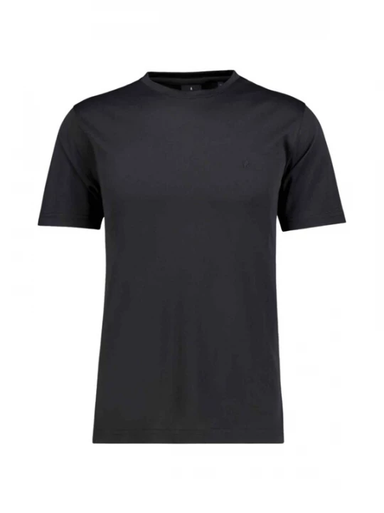 Foto van product Ragman Shirt 'ROUND NECK SOLID' zwart