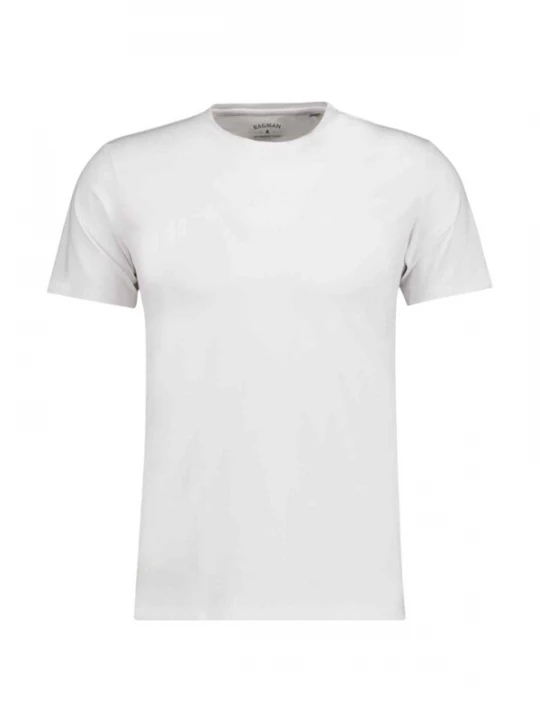 Foto van product Ragman Shirt 'T-SHIRT' wit