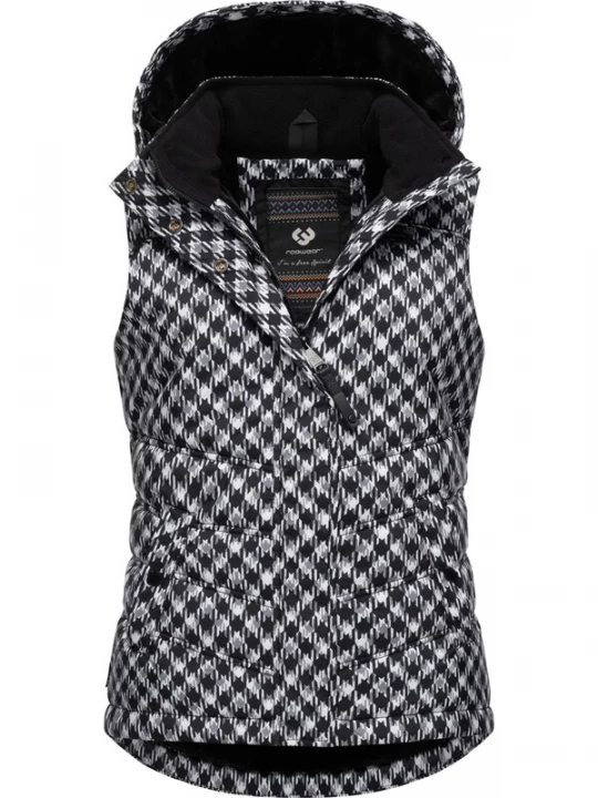 Foto van product Ragwear Bodywarmer 'Hesty' grijs / zwart / wit