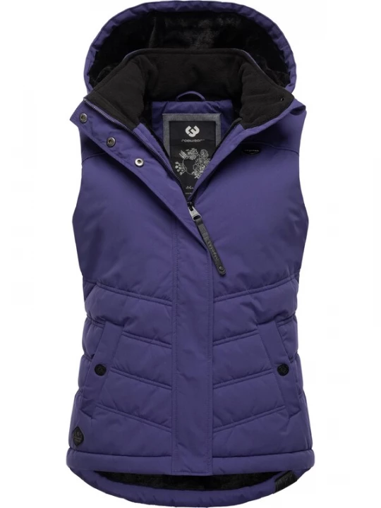 Foto van product Ragwear Bodywarmer 'Hesty' violetblauw