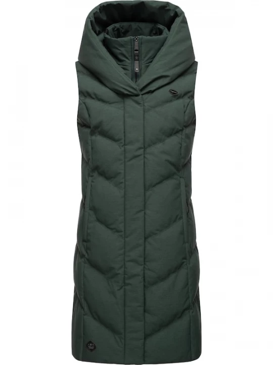 Foto van product Ragwear Bodywarmer 'Natalka' donkergroen