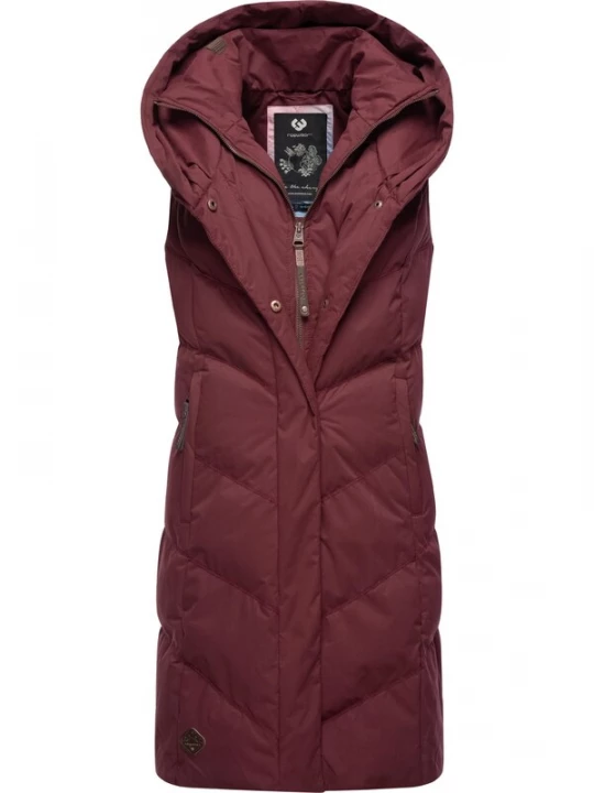 Foto van product Ragwear Bodywarmer 'Natalka' wijnrood