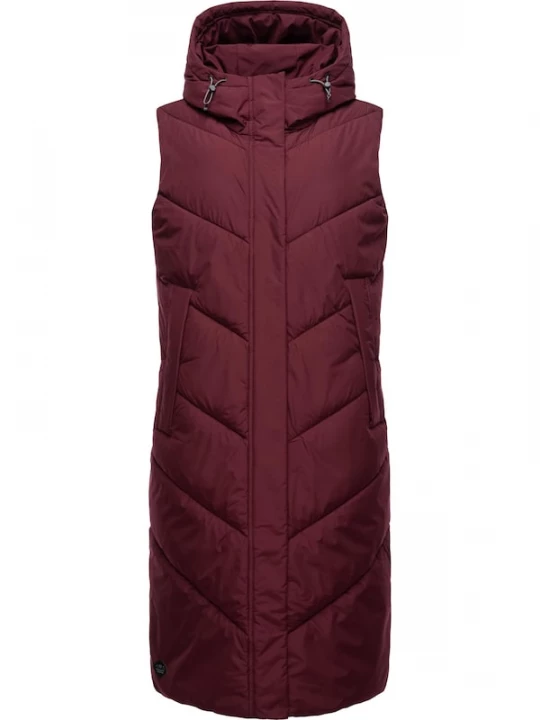 Foto van product Ragwear Bodywarmer 'Suminka' wijnrood