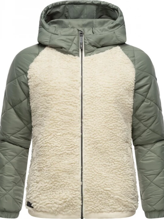 Foto van product Ragwear Functionele fleece jas 'Leeloo' beige / kaki