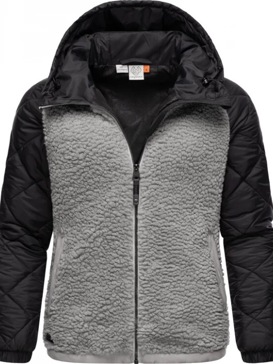 Foto van product Ragwear Functionele fleece jas 'Leeloo' grijs / zwart