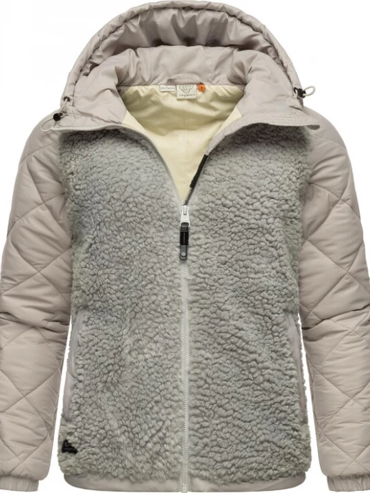 Foto van product Ragwear Functionele fleece jas 'Leeloo' lichtbeige