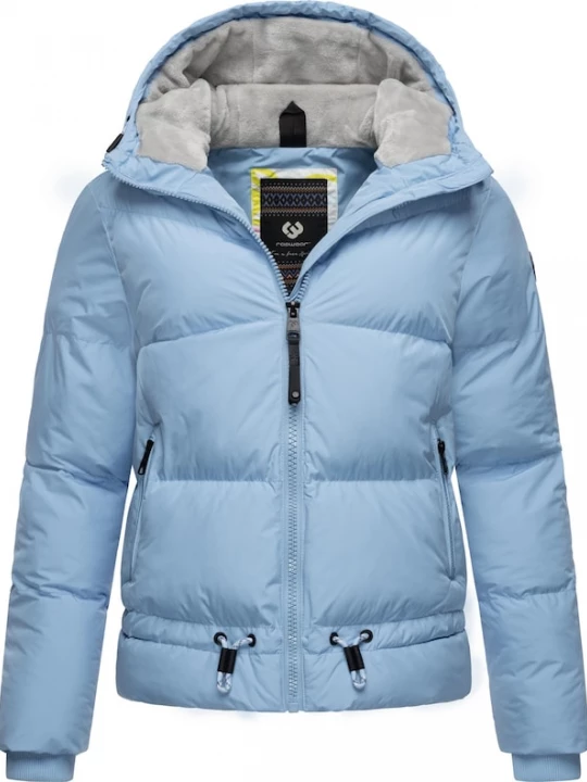 Foto van product Ragwear Functionele jas 'Briony' blauw / lichtblauw / lichtgrijs