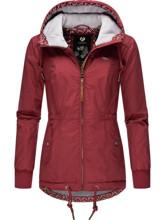 Foto van product Ragwear Functionele jas 'Danka' wijnrood