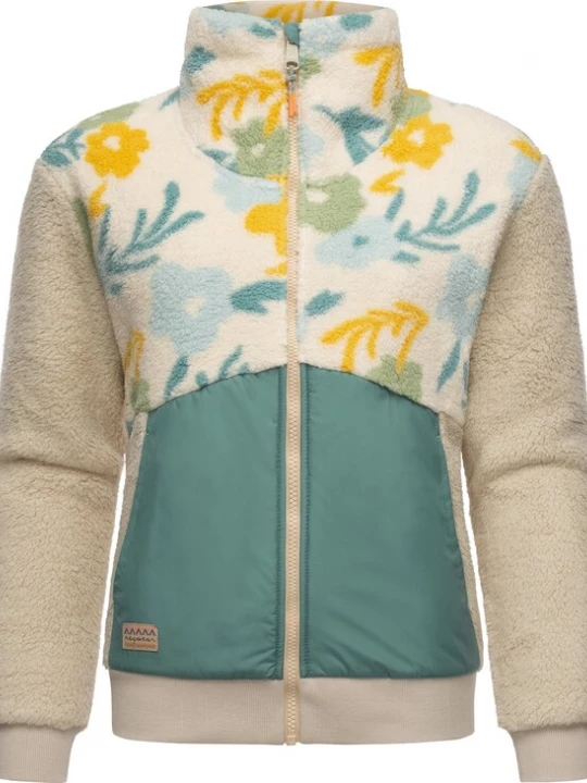 Foto van product Ragwear Functionele jas 'Madaras' beige / lichtblauw / geel / petrol