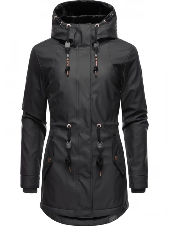Foto van product Ragwear Functionele jas 'Monadis Rainy' bruin / zwart / wit
