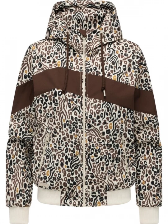 Foto van product Ragwear Functionele jas 'Oggie' bruin / zwart / wolwit