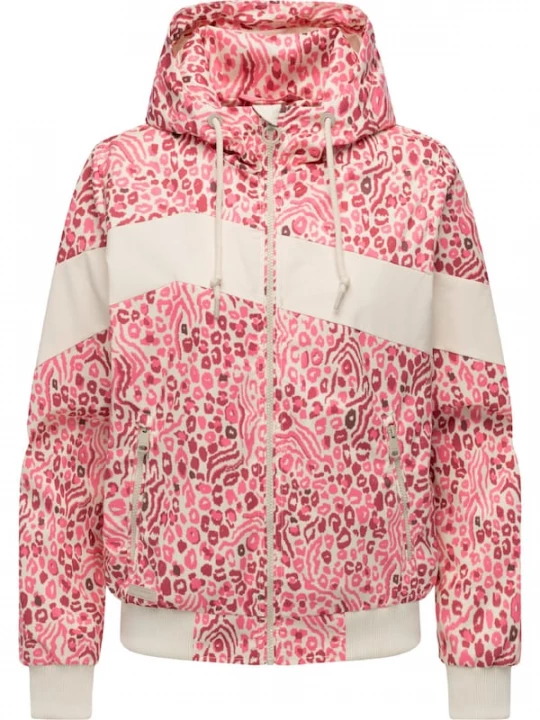 Foto van product Ragwear Functionele jas 'Oggie' magenta / framboos / wit