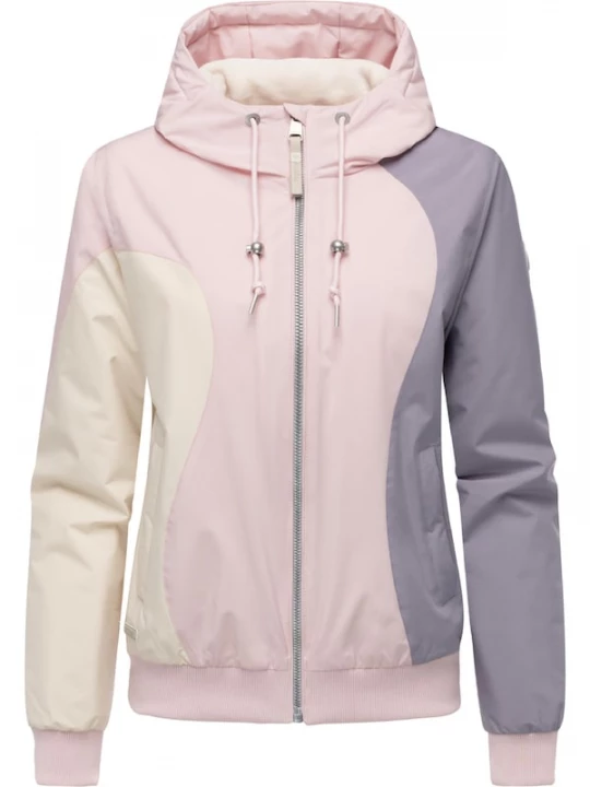Foto van product Ragwear Functionele jas 'Oggie Youmodo' crème / sering / rosa