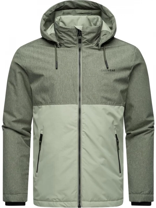 Foto van product Ragwear Functionele jas 'Roens' pastelgroen / groen gemêleerd
