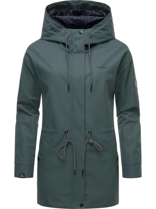 Foto van product Ragwear Functionele jas 'Urbanna Remake' donkergroen