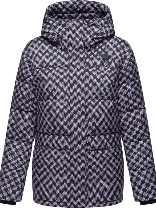 Foto van product Ragwear Functionele jas 'Wikesh' nachtblauw / lavendel