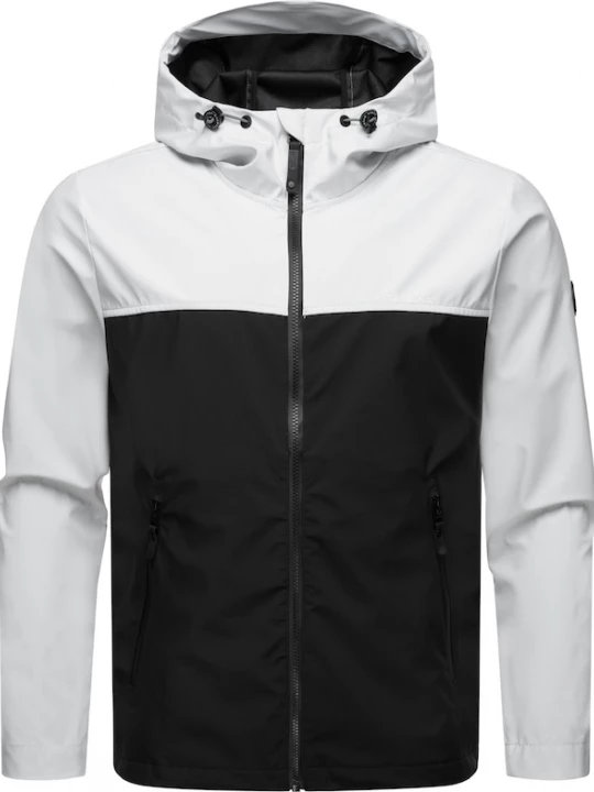 Foto van product Ragwear Functionele jas zwart / wit