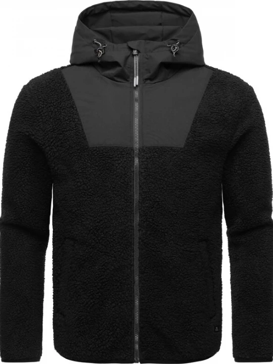 Foto van product Ragwear Funktionele fleece-jas 'Adar' antraciet / zwart