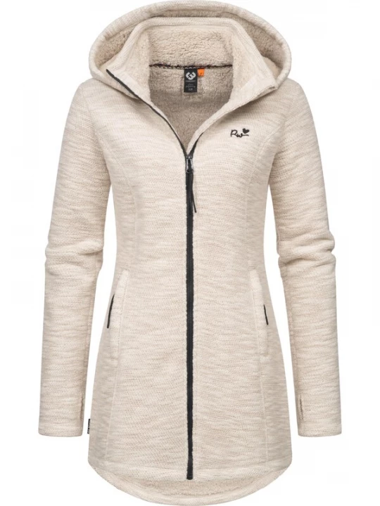 Foto van product Ragwear Gebreid vest 'Leysha' beige / zwart
