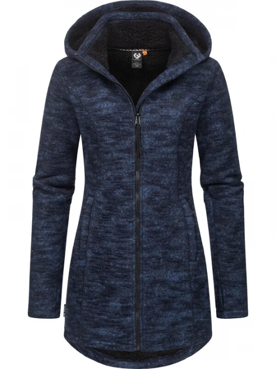 Foto van product Ragwear Gebreid vest 'Leysha' navy / zwart