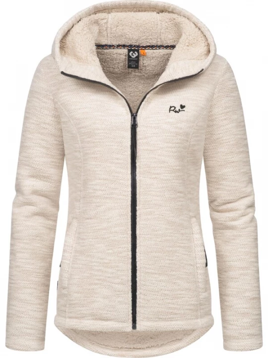 Foto van product Ragwear Gebreid vest 'Lyshka' beige / zwart