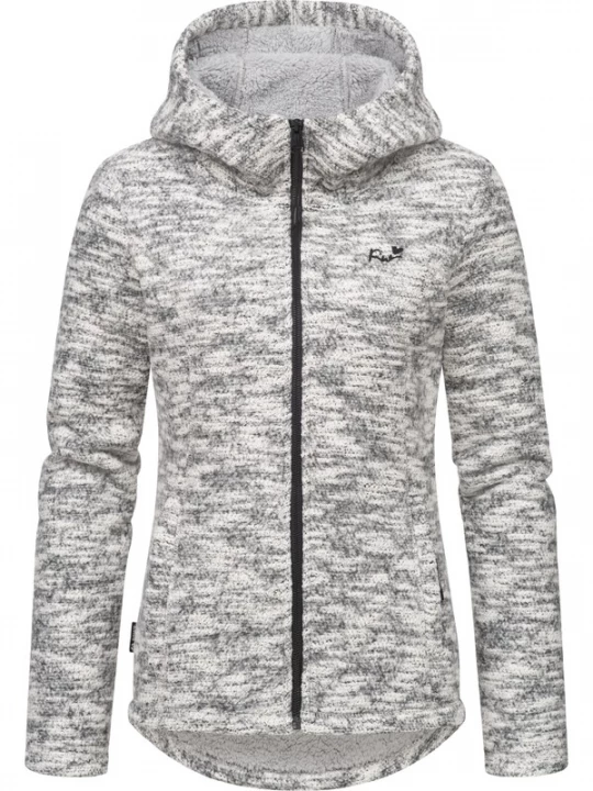 Foto van product Ragwear Gebreid vest 'Lyshka' bruin / grijs