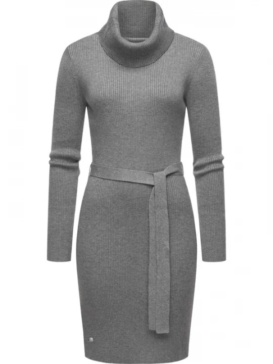Foto van product Ragwear Gebreide jurk 'Miyya' grijs