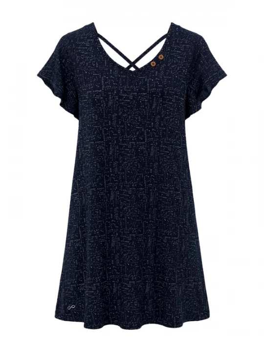 Foto van product Ragwear Jurk 'Panssi' zwart / wit