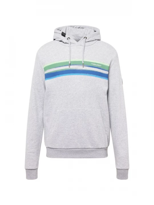 Foto van product Ragwear Sweatshirt 'Hake' hemelsblauw / lichtblauw / grijs gemêleerd / lichtgroen