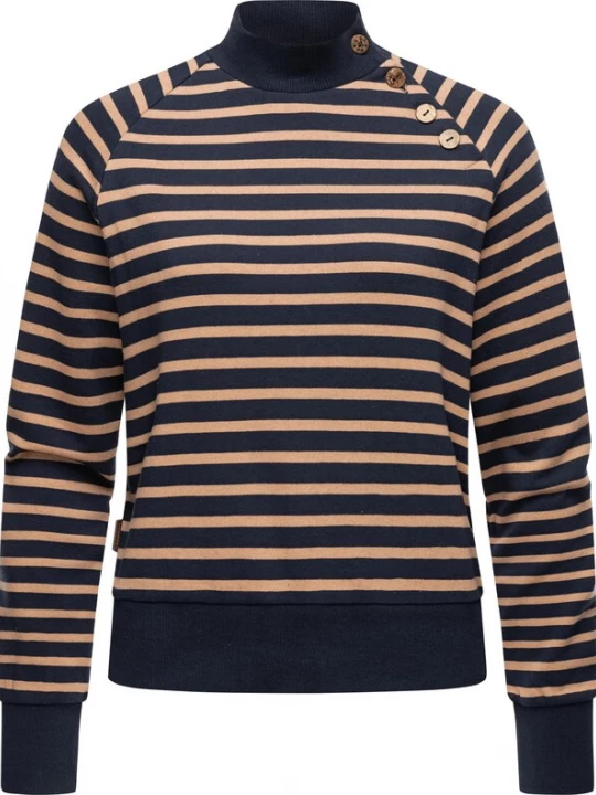 Foto van product Ragwear Trui 'Majjorka' sand / donkerblauw