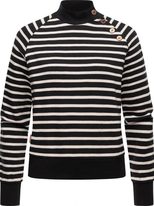 Foto van product Ragwear Trui 'Majjorka' zwart / wit