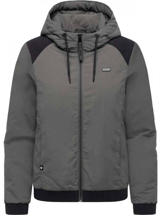 Foto van product Ragwear Tussenjas 'Chinta' donkergrijs / zwart