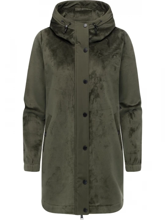 Foto van product Ragwear Tussenjas 'Cousy Bonded' donkergroen
