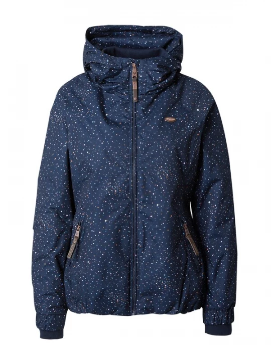 Foto van product Ragwear Tussenjas 'Dizzie' navy / lichtblauw / bruin / pink